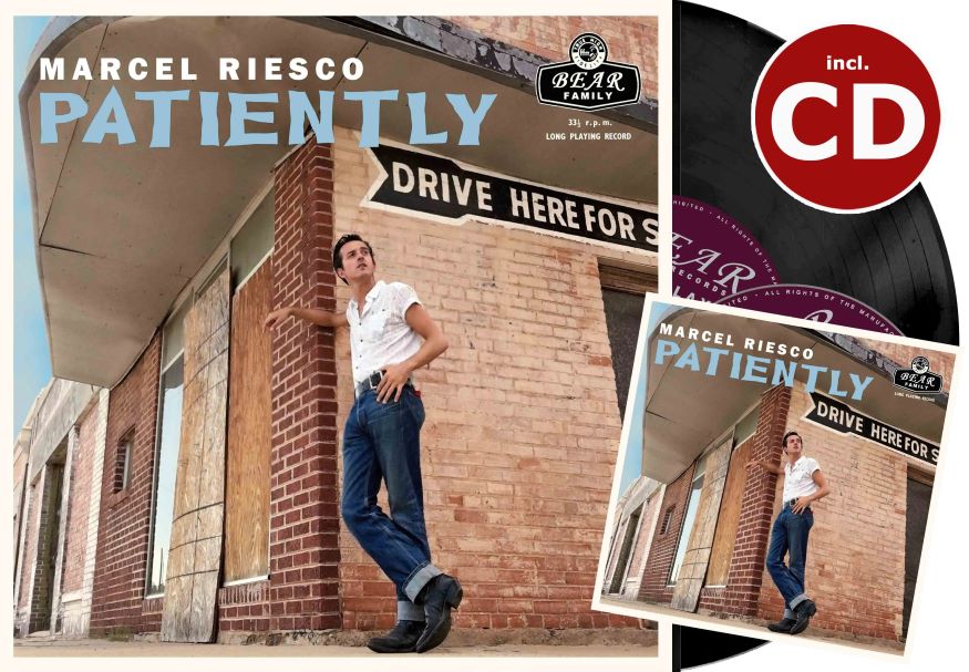 Riesco ,Marcel - Patiently (10 Inch Lp + cd ) - Klik op de afbeelding om het venster te sluiten